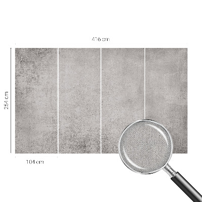3D fototapet med betongmönster