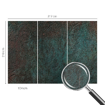 Peel and stick fototapet med rustik yta