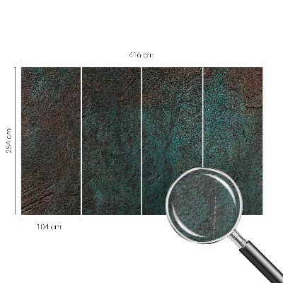 Peel and stick fototapet med rustik yta