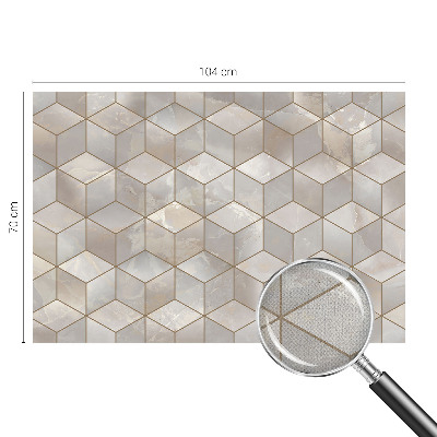 Fototapet barnrum Geometrisk mosaik