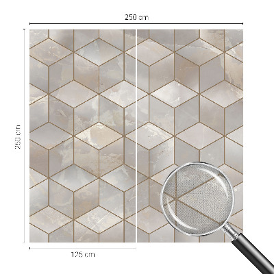 Fototapet barnrum med en geometrisk mosaik