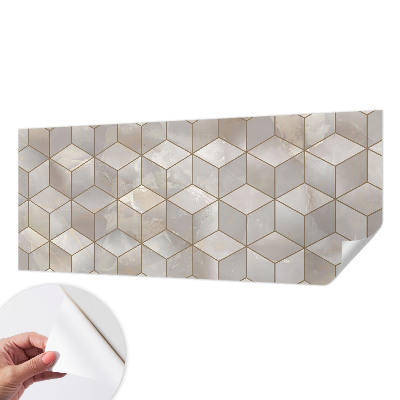 Fototapet barnrum Geometrisk mosaik
