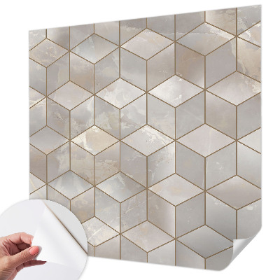 Fototapet barnrum Geometrisk mosaik