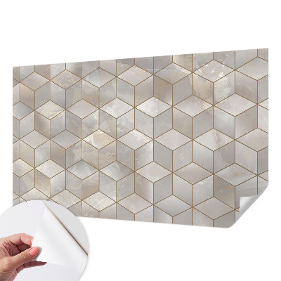 Fototapet barnrum Geometrisk mosaik