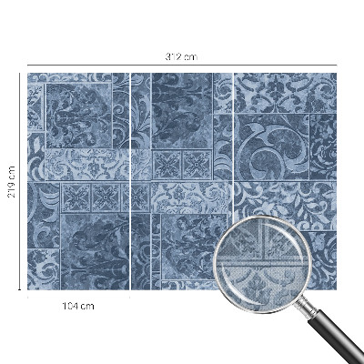 Självhäftande fotovägg Växtdekorationer