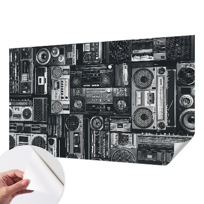 3D fototapet Retroradio