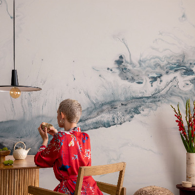 Fototapet barnrum med abstrakt elegans som ger ett lugnt och lekfullt uttryck