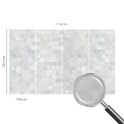 Självhäftande fotovägg Grått mönster