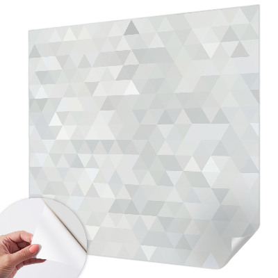 Självhäftande fotovägg Grått mönster