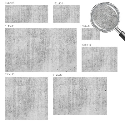Peel and stick fototapet med motiv av betongvägg