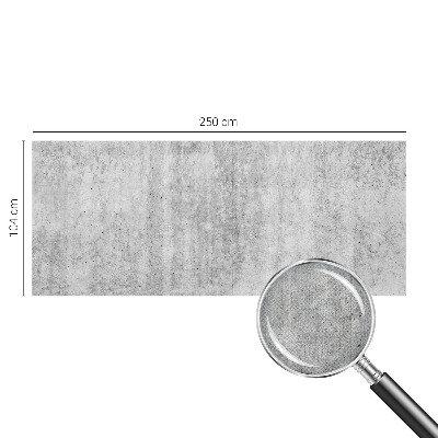 Peel and stick fototapet med motiv av betongvägg