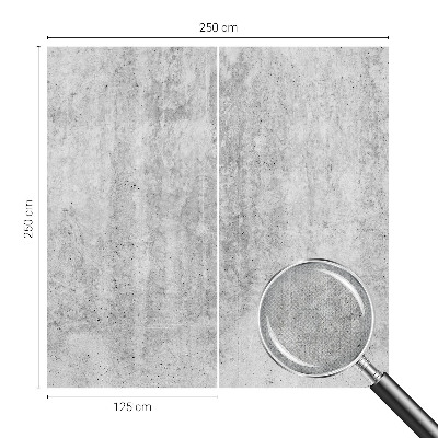 Peel and stick fototapet med motiv av betongvägg