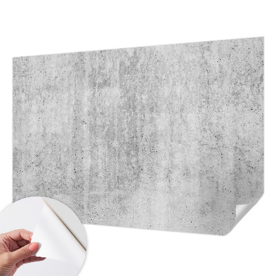 Peel and stick fototapet med motiv av betongvägg