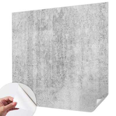 Peel and stick fototapet med motiv av betongvägg