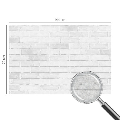 3D fototapet med motiv av en tegelvägg