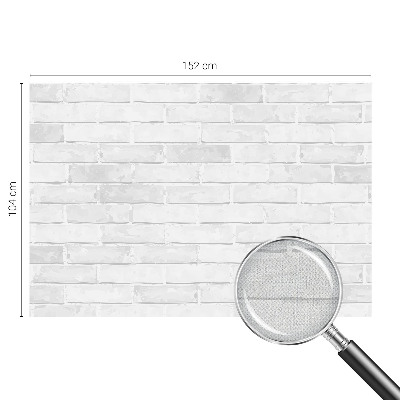 3D fototapet med motiv av en tegelvägg
