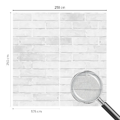 3D fototapet med motiv av en tegelvägg