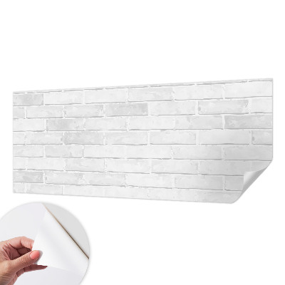 3D fototapet med motiv av en tegelvägg