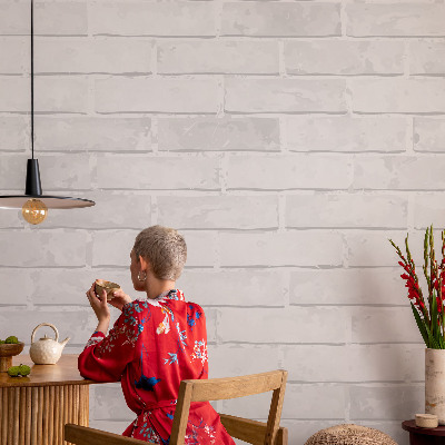 3D fototapet Tegelvägg