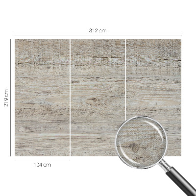 Fototapet barnrum Träringar