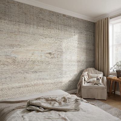 Fototapet barnrum Träringar