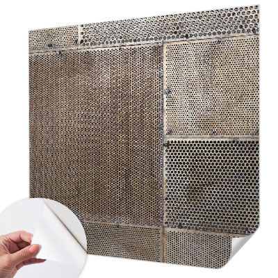 3D fototapet Metalliska mönster