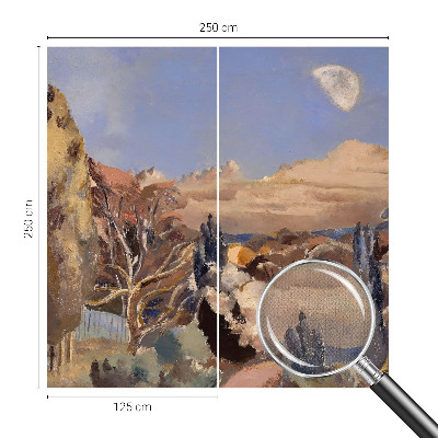 Fototapet för barn Skogslandskap