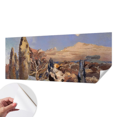 Fototapet för barn Skogslandskap