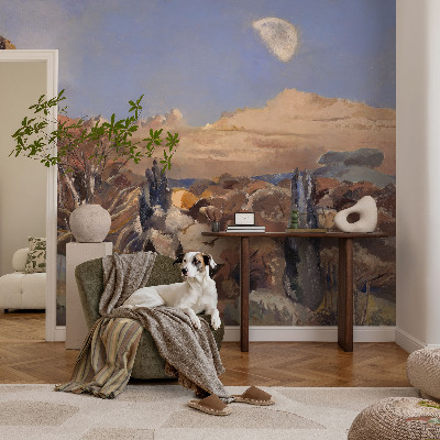 Fototapet för barn Skogslandskap