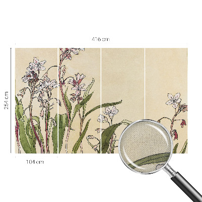 Fototapet barn Blommig elegans