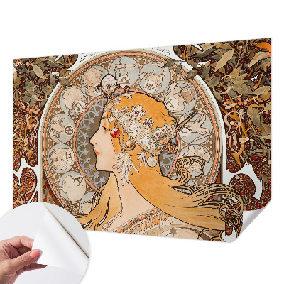 3D fototapet med zodiakiskt motiv i elegant design