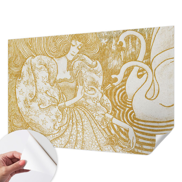 Fototapet barn Feminin elegans