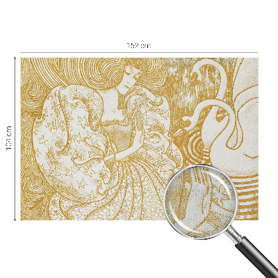 Fototapet barn Feminin elegans