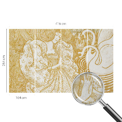 Fototapet barn Feminin elegans