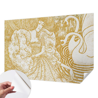 Fototapet barn Feminin elegans