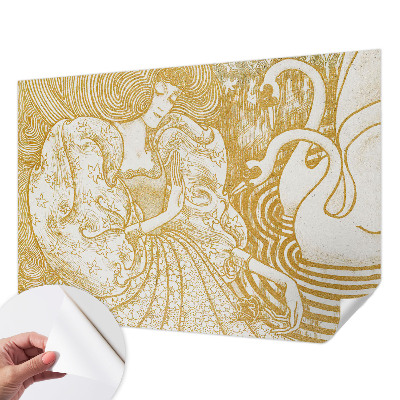 Fototapet barn Feminin elegans