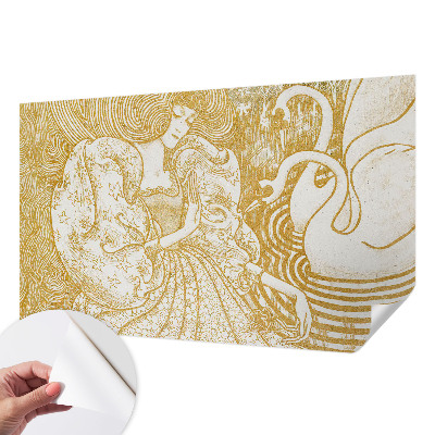 Fototapet barn Feminin elegans