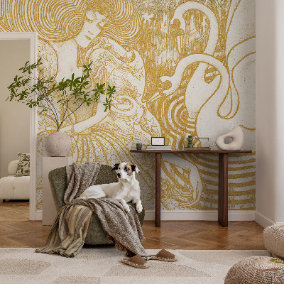 Fototapet barn med ett feminint och elegant motiv