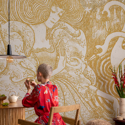 Fototapet barn Feminin elegans