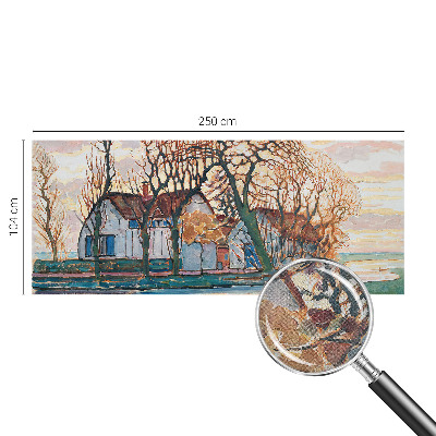 Självhäftande fotovägg Idylliskt landskap