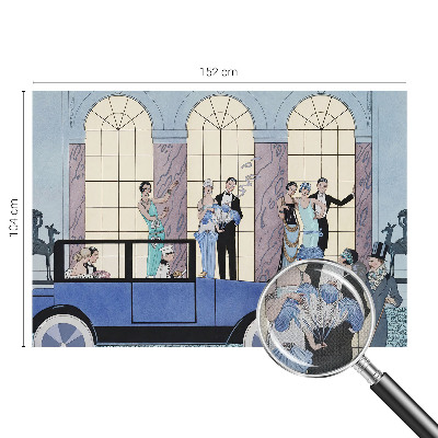 Självhäftande fototapet Art déco