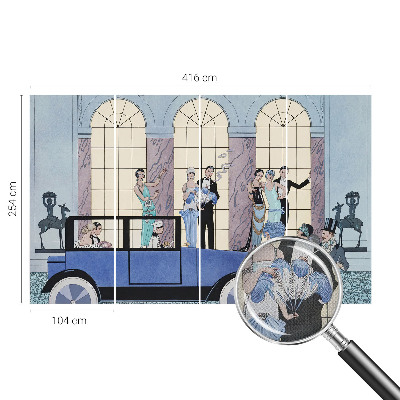 Självhäftande fototapet Art déco