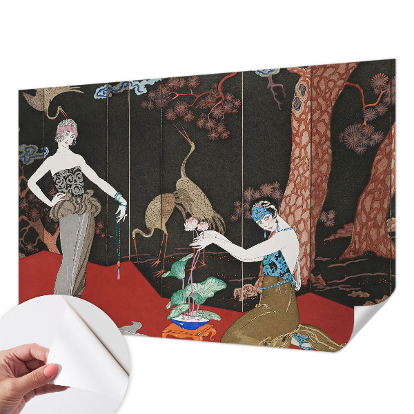Peel and stick fototapet med en elegant scen