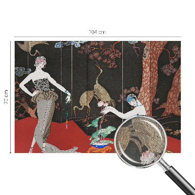 Peel and stick fototapet med en elegant scen