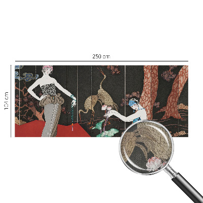 Peel and stick fototapet med en elegant scen
