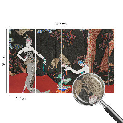 Peel and stick fototapet med en elegant scen