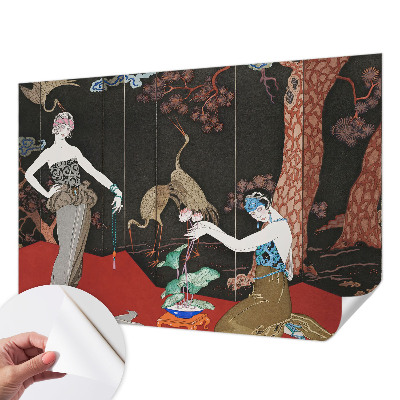 Peel and stick fototapet med en elegant scen