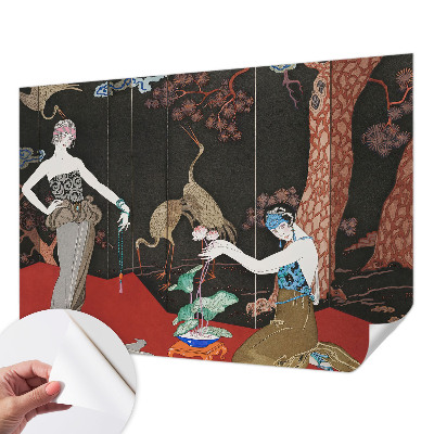 Peel and stick fototapet med en elegant scen