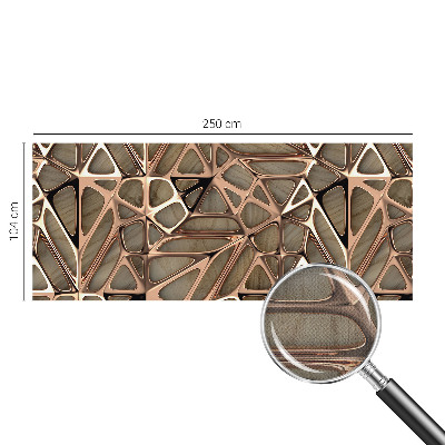Fototapet barn med ett geometriskt mönster