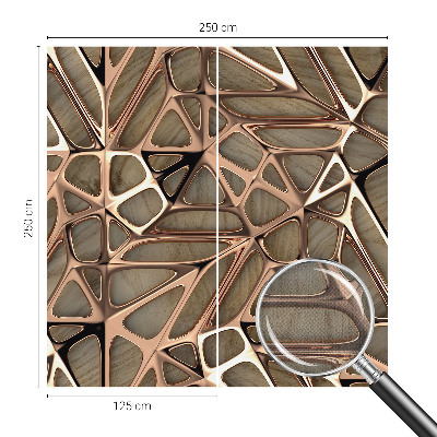 Fototapet barn med ett geometriskt mönster